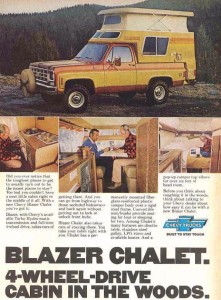 Chevy Blazer Calet Advertisement