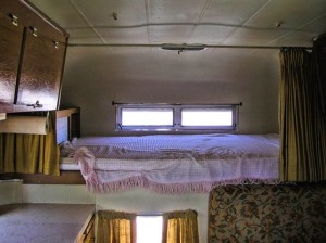 Interior Bunk Silver Streak Camper