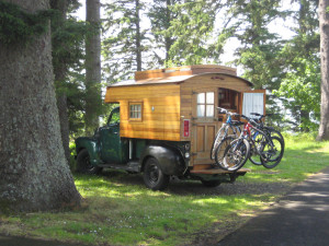 Chevy Truck Homemade Wood Camper