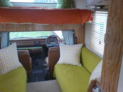 Interior Ford Transit Campervan