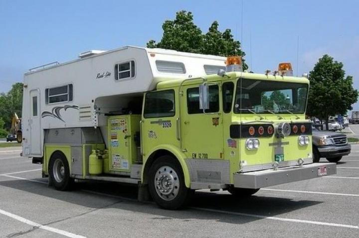 Fire Truck Camper