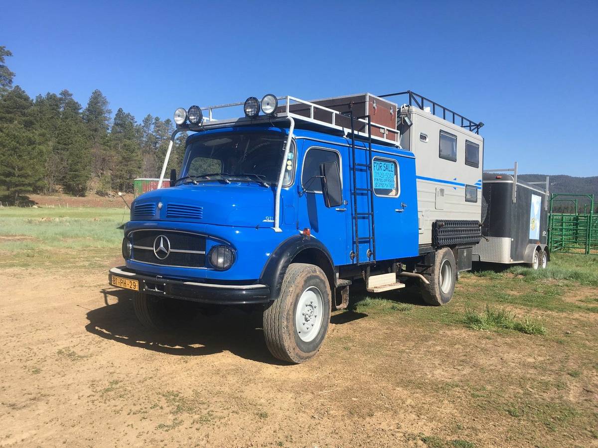 A Journey Through Time: The Legend of the 1978 Mercedes Benz 911L 4X4 Expedition RV