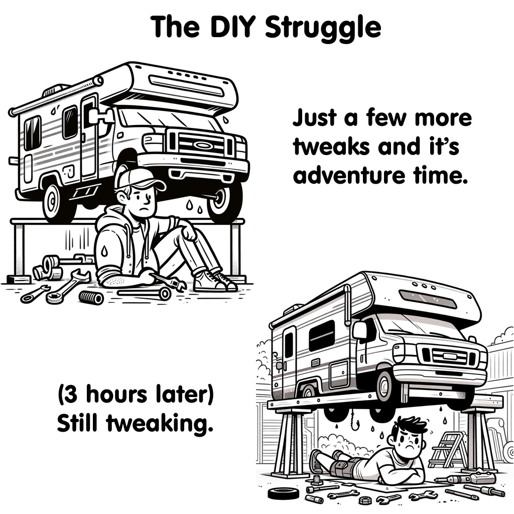 The DIY Struggle